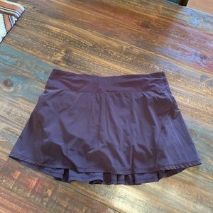 Lululemon Circuit Breaker skirt, size 10 Tall